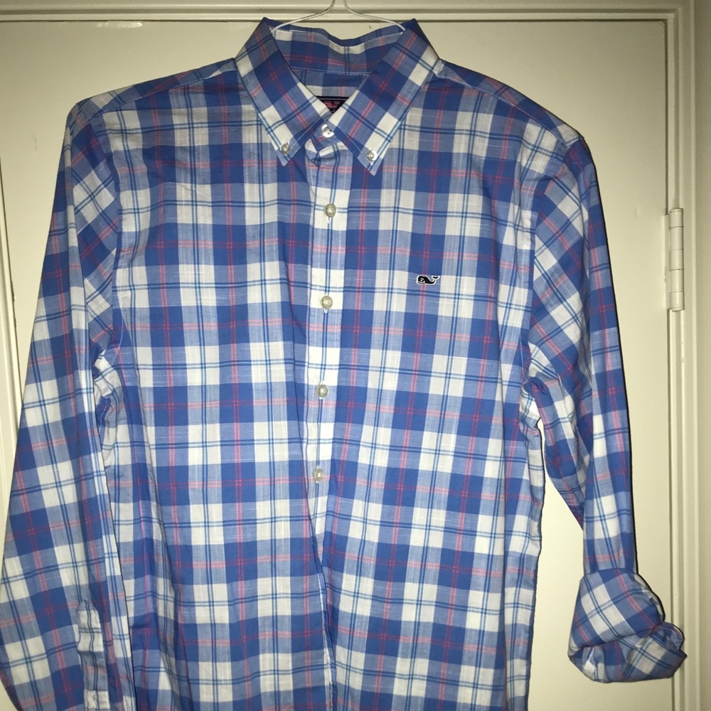 Kids XL Vineyard Vines Button Up Shirt